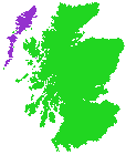 Outer Hebrides map